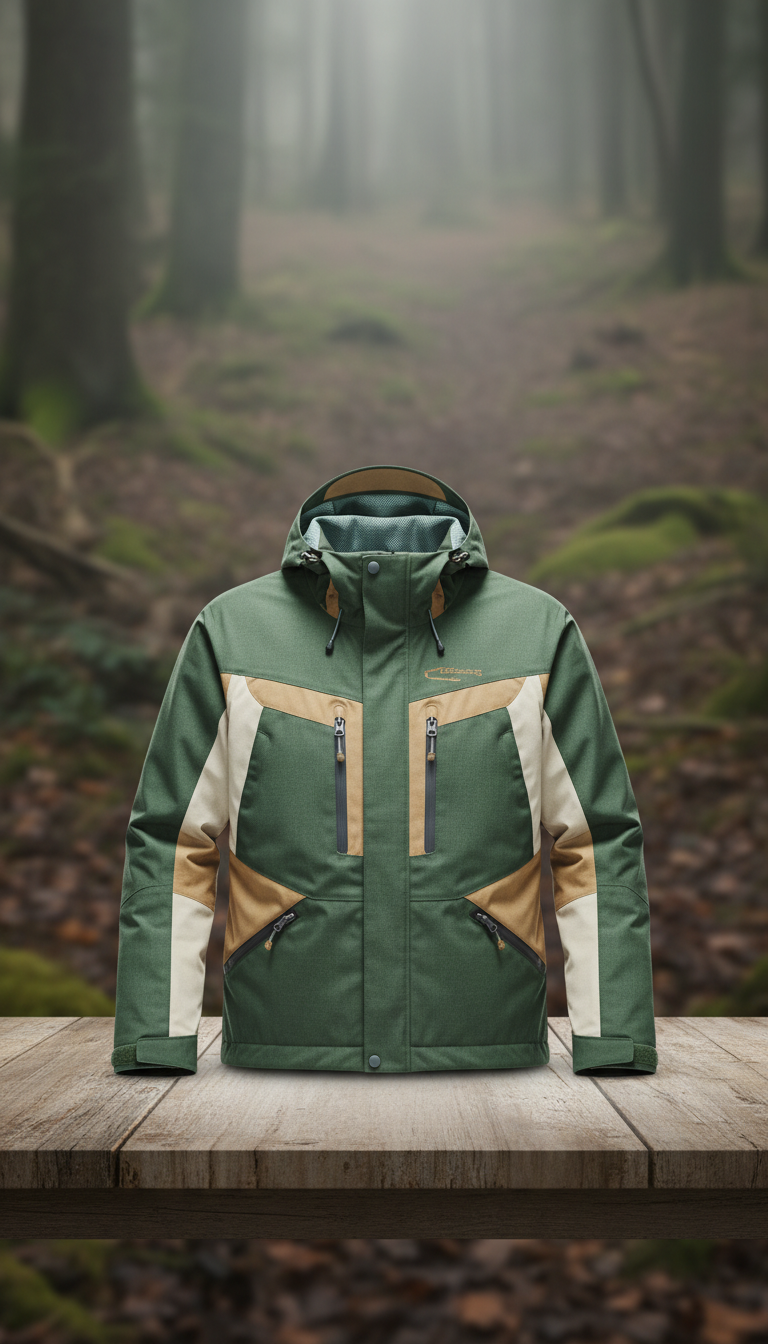 Weatherproof trail jacket with Gore-Tex lining